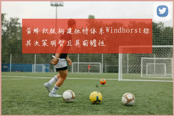 黄蜂积极构建独特体系Windhorst称其决策明智且具前瞻性